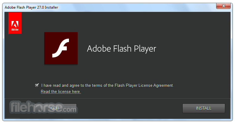 instalki adobe flash player 10.1